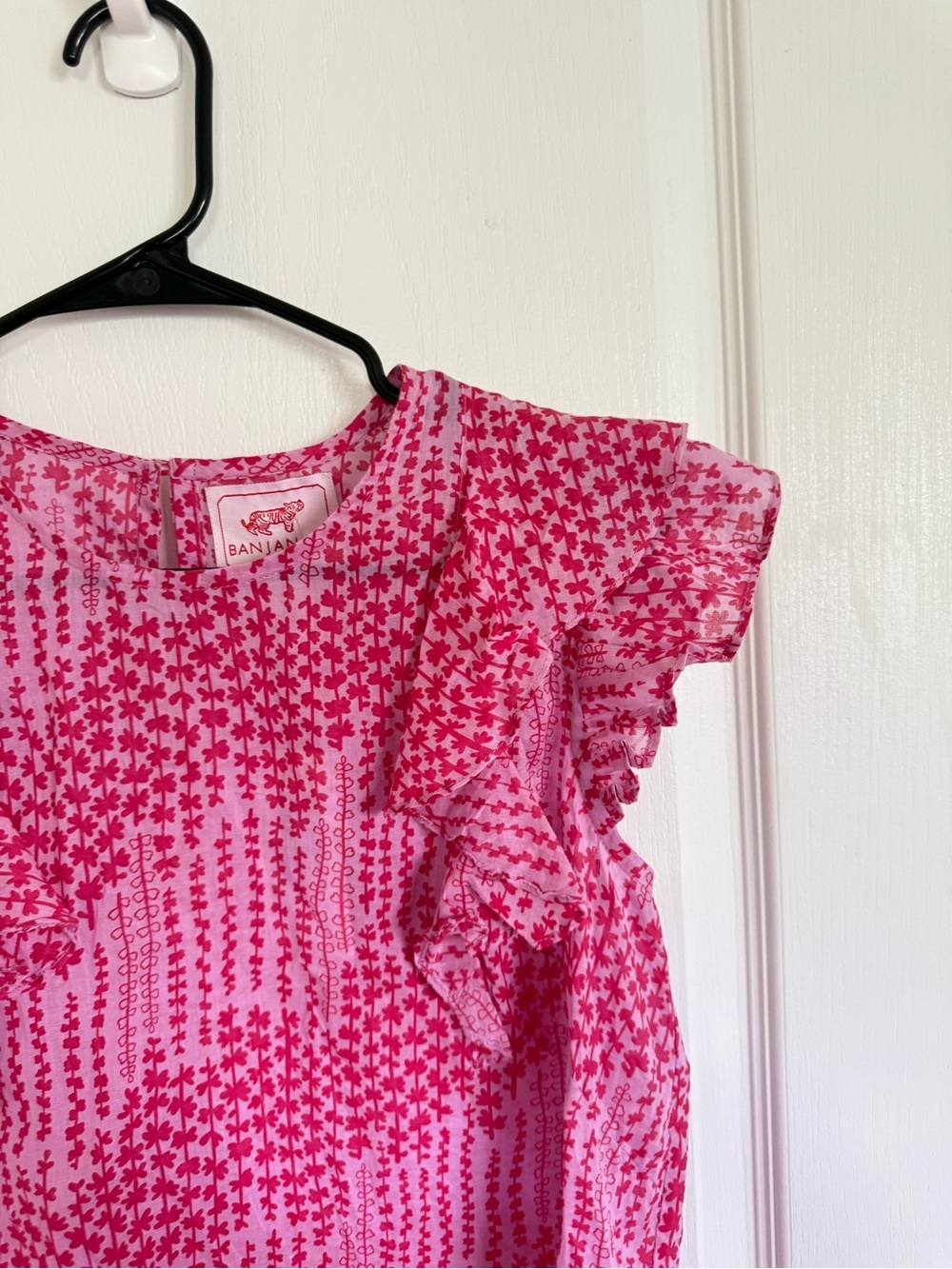 Banjanan NEW Ember Top in Maidengrass Vivid Pinks - Picture 4 of 6